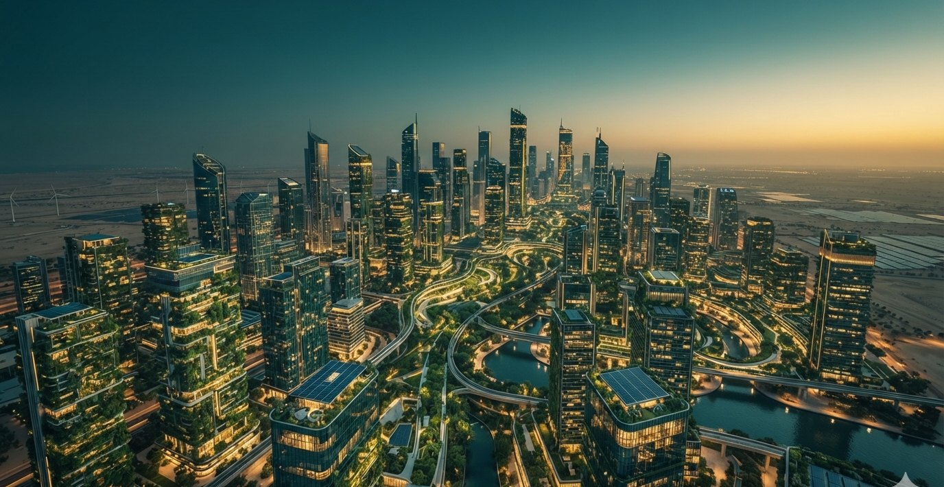 A sustainable, intelligent city of the future